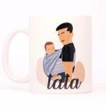 Kubek Tata z chustą