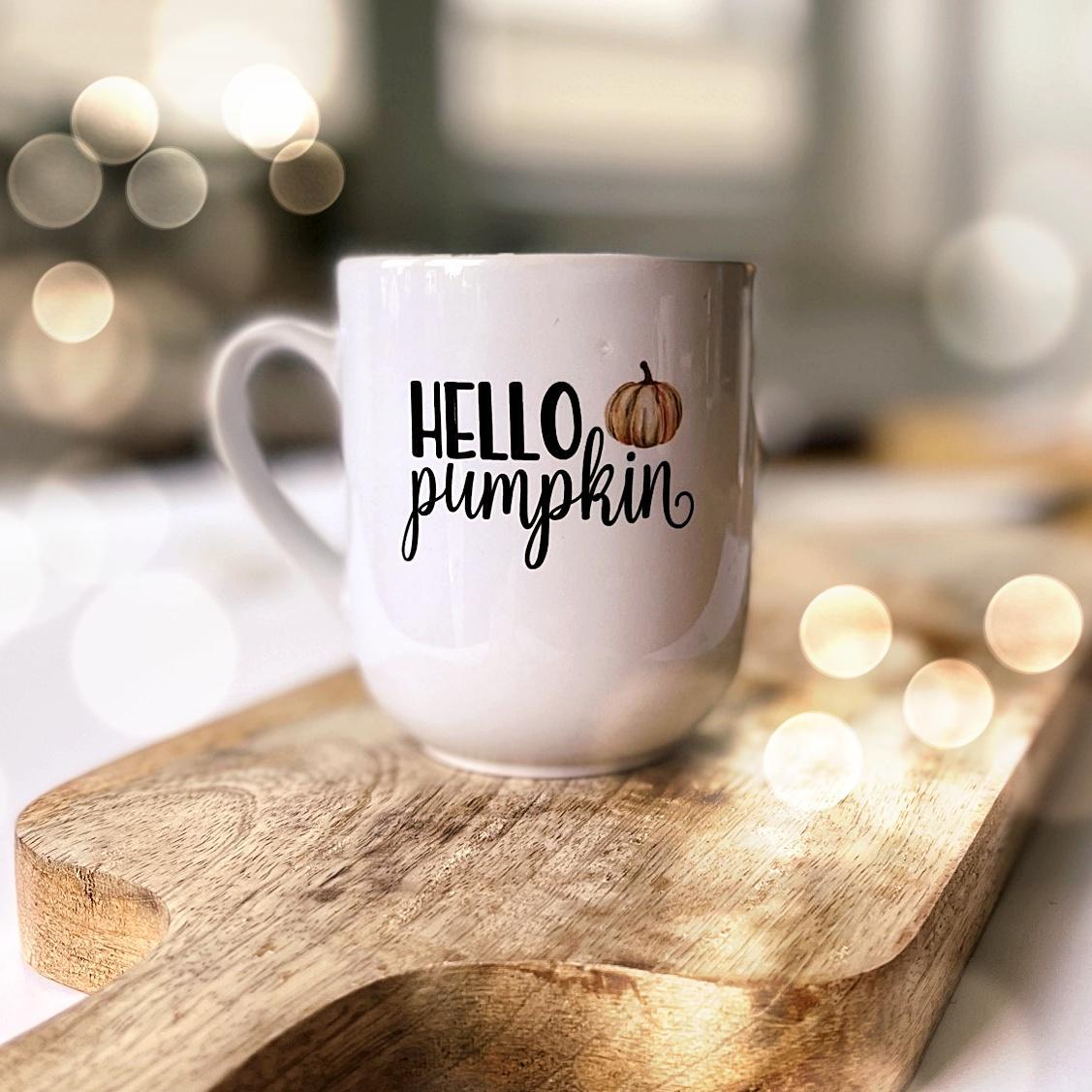 Kubek Hello Pumpkin – wgłębienie