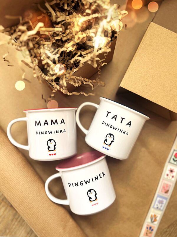 Zestaw Mama, Tata i Pingwinek