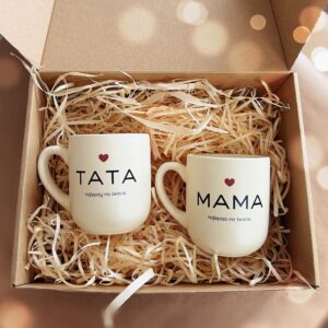 Zestaw kremowy Mama i Tata