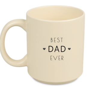 Kubek matowy Best Dad z personalizacją