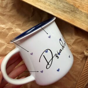 Kubek Dziadek w serduszka OUTLET